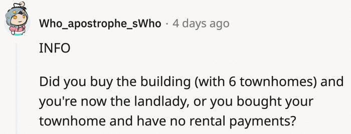 OP answered some of Reddit's questions.