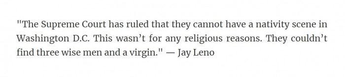 #17 Okay, where are all the wise men and virgins?