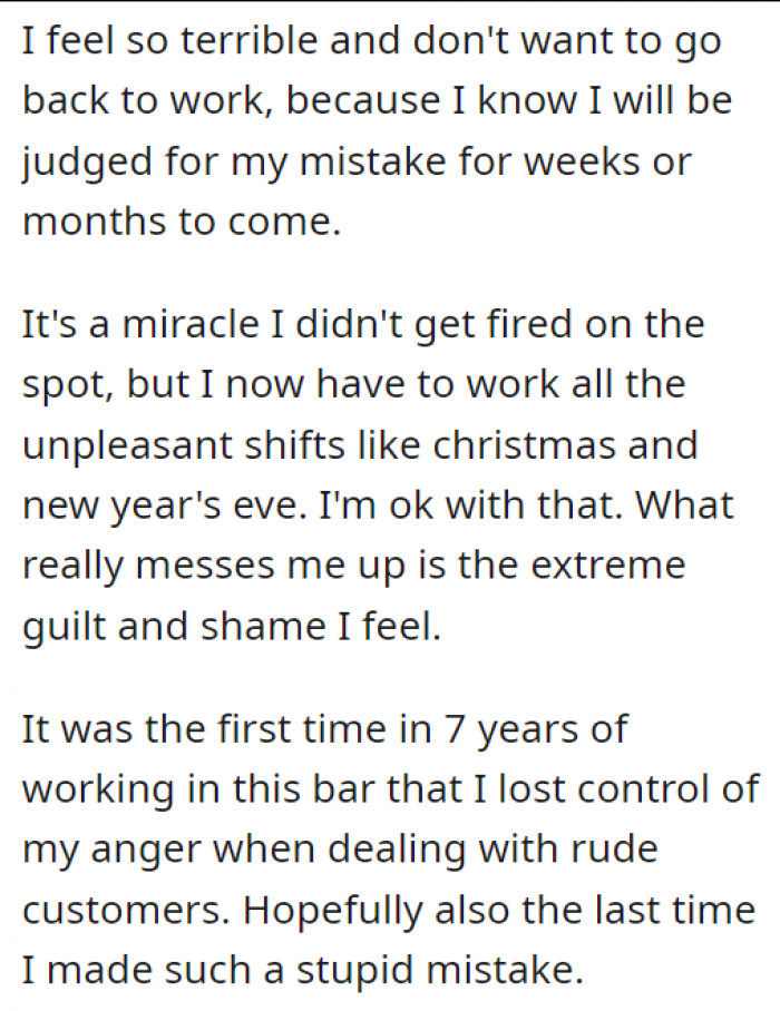 It wasn't unprovoked, though