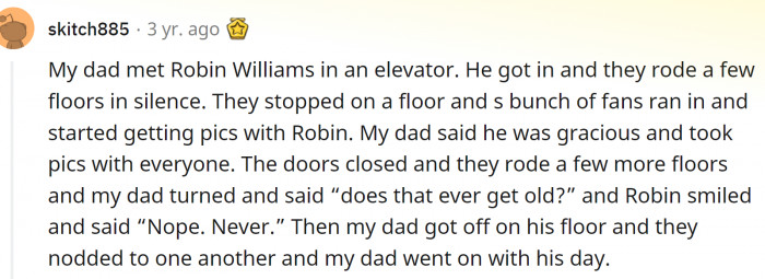 11. Never gets old. Miss you, Robin