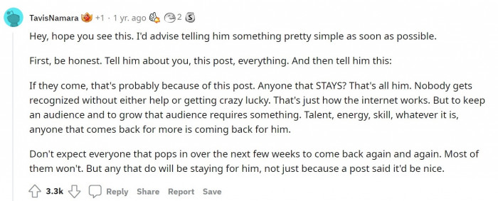 Don't expect them to stick around!