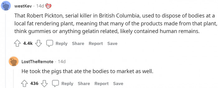 So most of the vegetarians in British Columbia aren't vegetarians anymore!