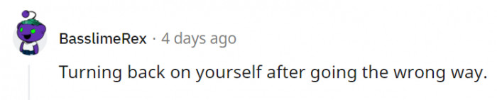 12. Most of us would do anything we could to look like we were going the right way the entire time.
