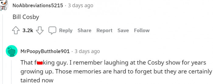 15. Bill Cosby has also been nominated too