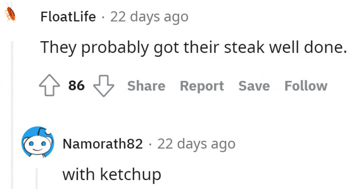 They probably deserved it.