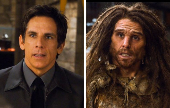 6. Ben Stiller played the roles of Larry Daley and Laaa in Night at the Museum: Secret of the Tomb (2014)  