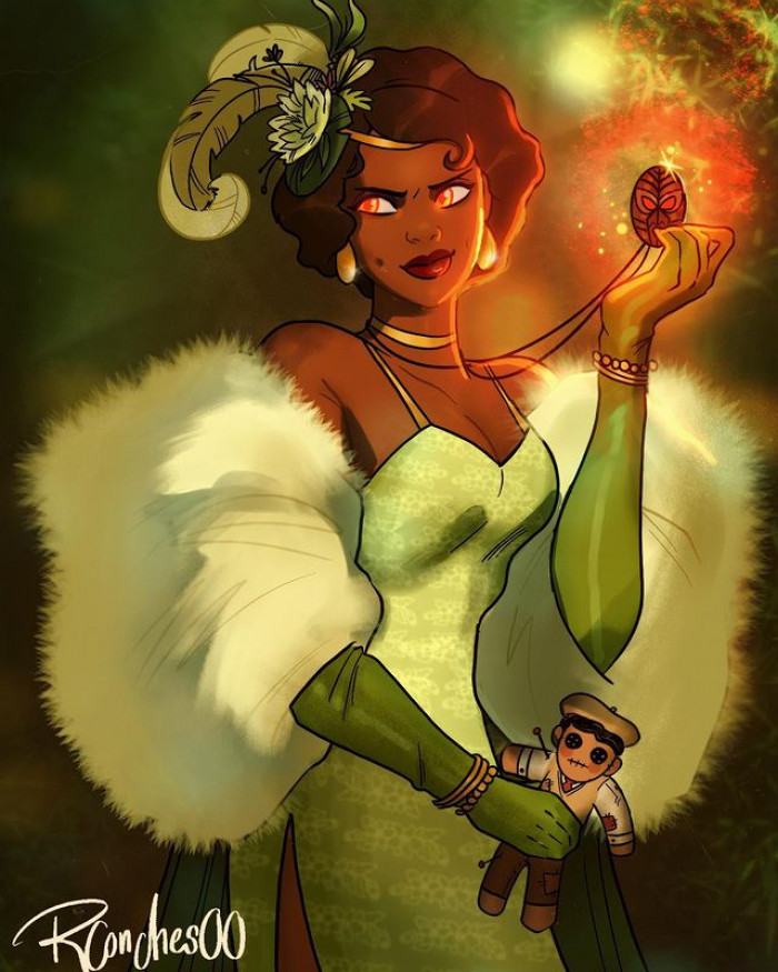 Tiana from the movie 