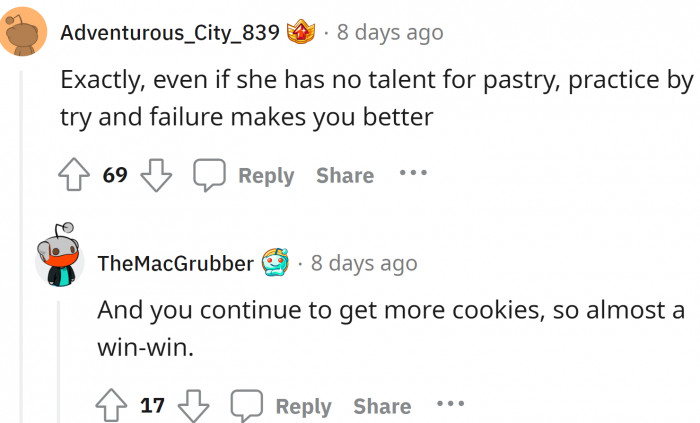 Well, practice makes perfect, and it's a rare sight to see anyone ace it on the very first try.