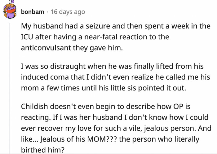 Her father-in-law was right; OP was just being hostile and petty for no good reason.