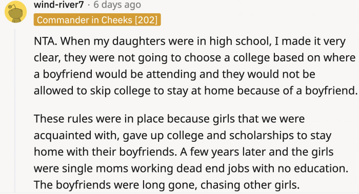 Children need structure, and OP approached the situation correctly