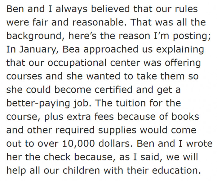 Pretty sure that most people would find these reasonable and easily doable.