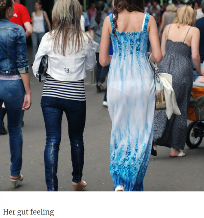 20. My gut feeling is never wrong.