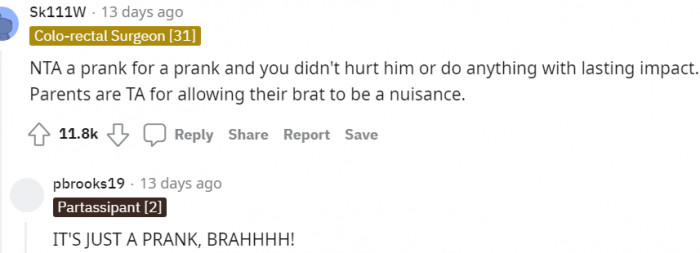 It's Just a Prank, Deal With It...