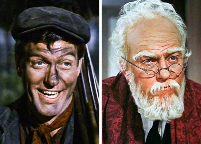 4. Dick Van Dyke played the roles of Bert and Mr. Dawes Sr. in Mary Poppins (1964)  