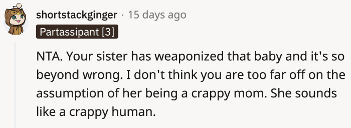 Crappy humans make for crappy parents.