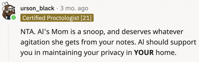 It's confusing that he doesn't.