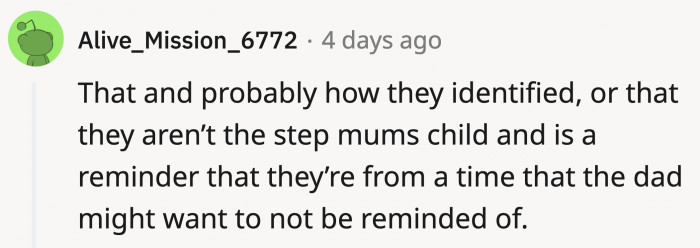 It could be because of how they identify