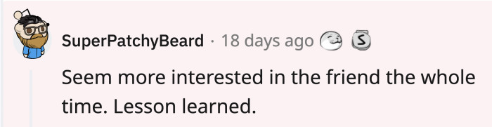 Someone replied in a way that might teach them a lesson not to do it again