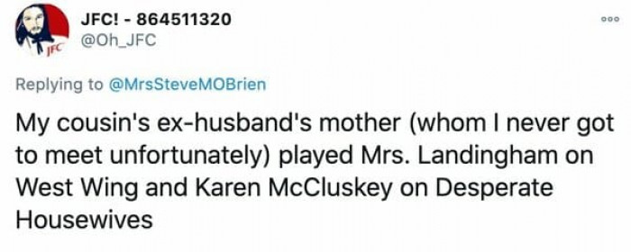 Those are some big roles!