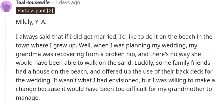 Some people made an effort...