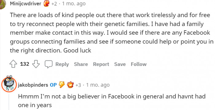 10. There are people who work tirelessly to reconnect people back to their genetic families
