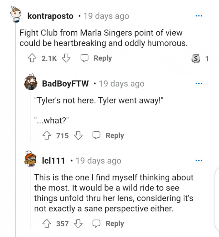 5. Fight Club: Marla Singer