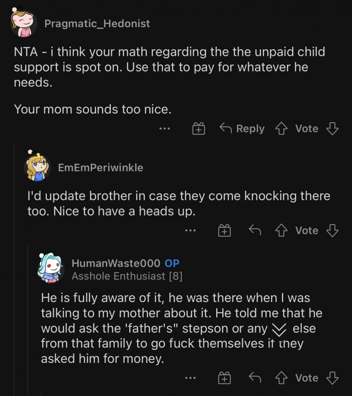 Here's how Reddit users reacted to u/HumanWaste000's post: