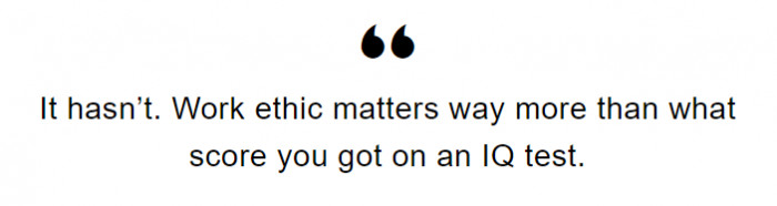 At least some people realize it a lot earlier than others