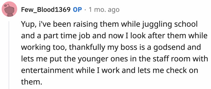 OP is stretched to the thinnest.