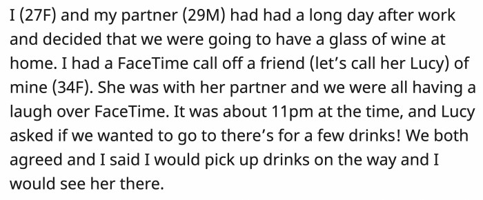 OP's full account of the event can be read below: