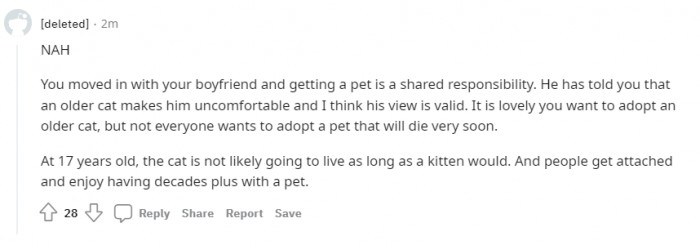 Sometimes the attachment might be too strong, and it would hurt to let go so soon.