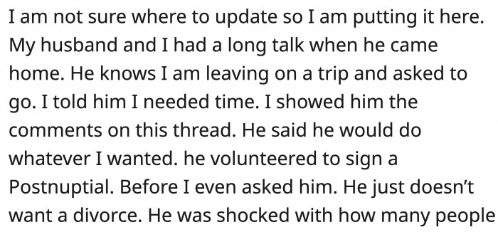 OP added an update after reading all of the brilliant suggestions from Reddit.