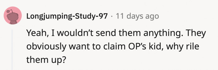 This was because of their worry that the OP's family might do something drastic when they look for both of them