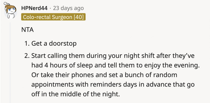 Redditors didn't waste any time trying to come up with ways to get back at OP's family.