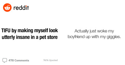 Woman Realizes She Looked Utterly Insane In A Pet Store By Asking About Cats