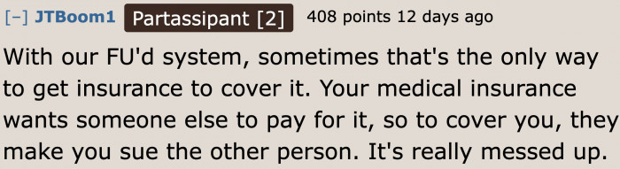 The sad reality of insurance policies