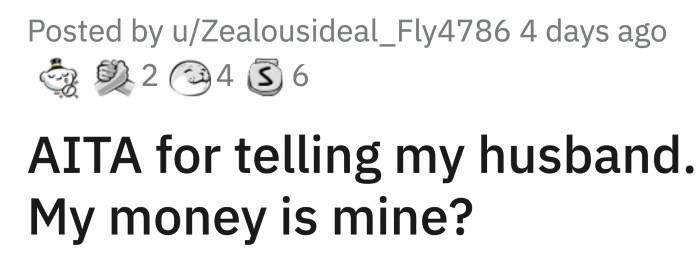 A few years later, OP's grandfather passed away, and she was the only grandchild.