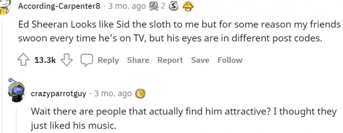 15. The next to make it to the list is Ed Sheeran