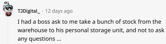 They shouldn't ask questions too if you decide to quit immediately