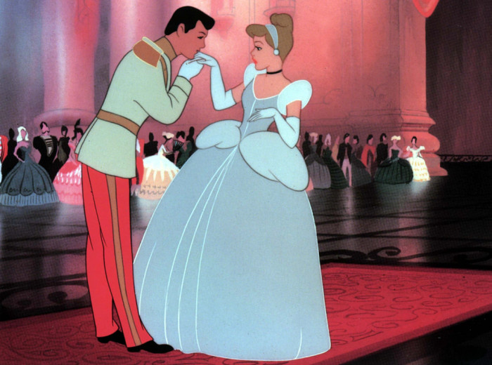 3. Cinderella came from a folk tale and was another one of the movies Walt had to take a risk on. They were at that time in serious debt because of numerous reasons when the war was finishing. Things turned around and the movie earned well, enough to solve financial problems for the studio.