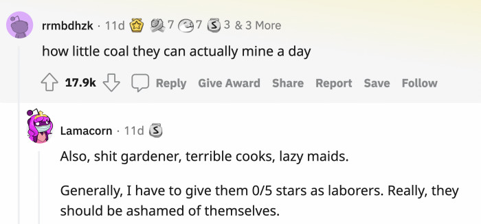 The manager would hear about this