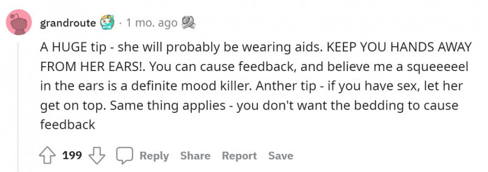 Don't touch her ears whatever you do!