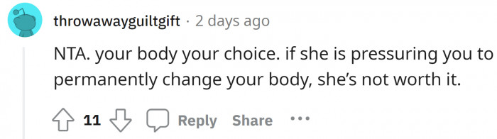 If a person cannot accept your decision not to get a tattoo, then that person is NOT your friend.