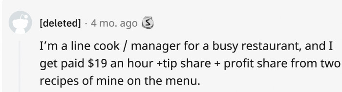 21. The profit share is a good extra