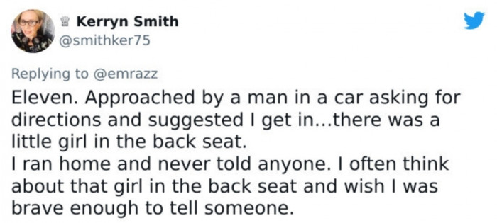 10. It's very disturbing to think about what potentially happened to the girl.