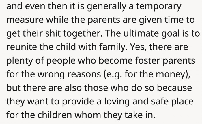 There are many people involved in the system who aren't the nicest.