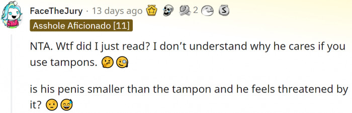 Maybe he feels threatened by them.