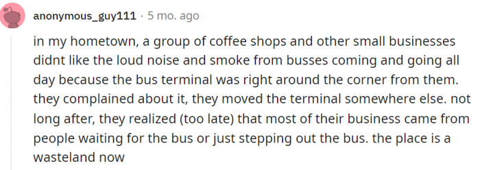 Another bad decision.