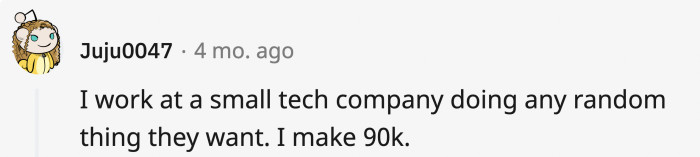 26. Seems less stressful than most jobs, especially if you know what you need to do