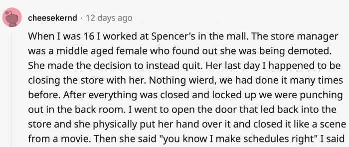 Bosses are like sharks; they're predators